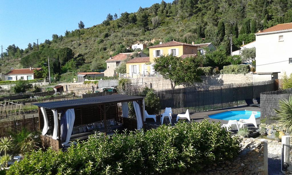 Au Paradis Cathare Fraissé-des-Corbières Exteriér fotografie